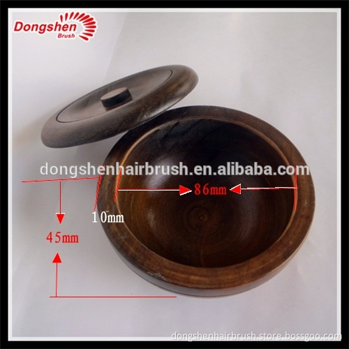 wooden shaving bowl /wholesale shaving mugs free samples